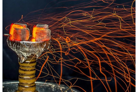 Как разжечь уголь для кальяна