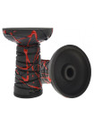 Чаша для кальяна Gusto Bowls Cl Phunnel BLACK Glaze фото №2 / www.rtabak.com.ua