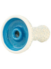 Чаша для Кальяна ETNA Phunnel Dot Glaze White фото №0 / www.rtabak.com.ua