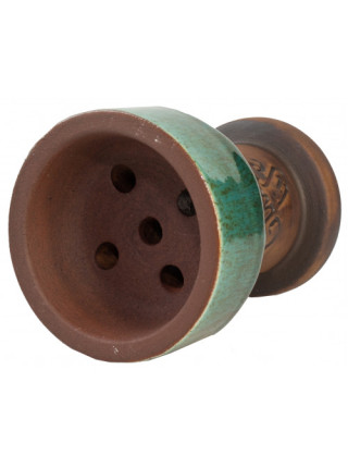 Чаша для Кальяна Gusto Bowls Rook Glaze Green - фото №4 / Rtabak