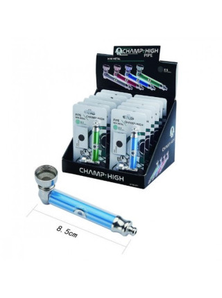 Трубка металлическая CHAMP HIGH MINI METAL PIPE - DL-12 - фото №4 / Rtabak