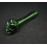 Скляна трубка для куріння Skull Pipe - Зелений