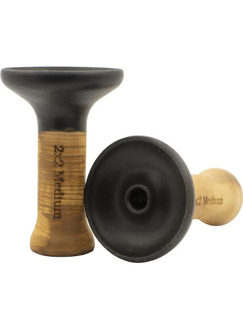 Чаша для кальяна 2x2Hookah Medium Black matte
