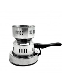 Электроплита для розжига угля кальяна Hot Plate серебро