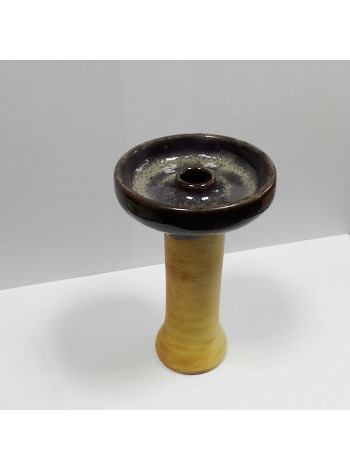 Чаша для кальяна 2x2Hookah Flat Brown Фанел