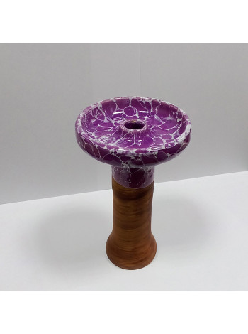 Чаша для кальяна 2x2Hookah Flat Purple Фанел