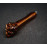 Стеклянная трубка для курения Skull Pipe - Оранжевый