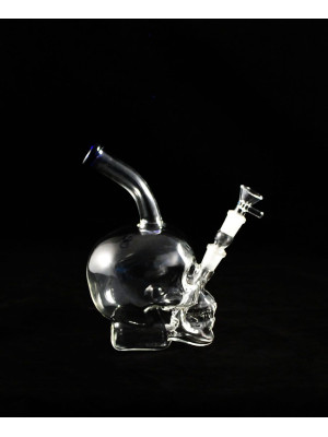 Стеклянный бонг Skull - фото №1 / Rtabak