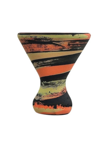 Чаша Trumpet Bell Orange-Black