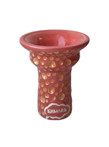 Чаша для кальяна Khmara Tulipa-D Red Bubble Orange