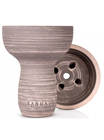 Чаша для кальяна из красной глины Karma классическая