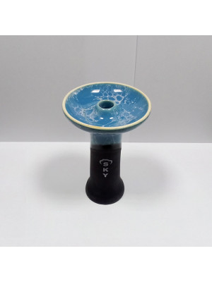 Чаша для кальяна 2x2Hookah Medium Blue - фото №15 / Rtabak