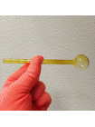 Стеклянная трубка для курения Nova Oil Yellow Ø25 мм. фото №0 / www.rtabak.com.ua