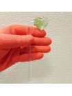 Стеклянная трубка для курения Heart Turn Oil Green В - 27 мм. Ш - 15 мм. фото №1 / www.rtabak.com.ua