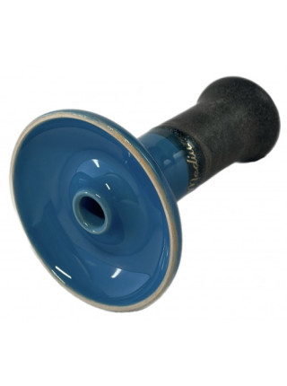 Чаша для Кальяна 2х2 Bomb Phunnel Glaze Blue - фото №2 / Rtabak
