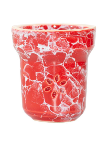 Чаша для Кальяна Solaris Eva Red and White