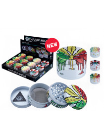 Гриндер Champ C.HIGH WHITE LEAF 50 MM GRINDER DL12