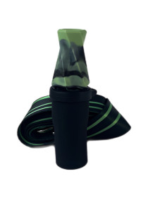 Персональний мундштук для Кальяну VantaBlack Tornado Green