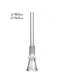 Чиллум стеклянный MISTIQ D - 14.5мм L - 10 см