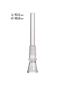 Чиллум стеклянный MISTIQ D - 18.8мм L - 10.5 см