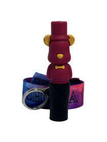 Персональный Мундштук для Кальяна Mistify Comics Bear Bordo