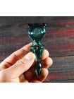 Стеклянная трубка для курения Devil Pipe - Тёмно-зелёный фото №0 / www.rtabak.com.ua