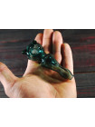 Стеклянная трубка для курения Devil Pipe - Тёмно-зелёный фото №1 / www.rtabak.com.ua