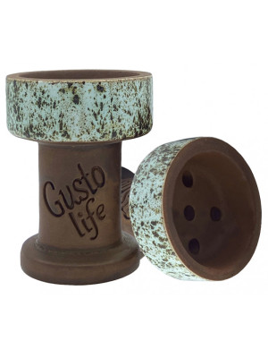Чаша для кальяна Gusto Bowls Rook (Gray/White) - фото №22 / Rtabak
