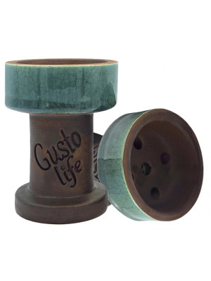 Чаша для кальяна Gusto Bowls Rook (Green) - фото №23 / Rtabak