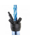 Кальян AMY Deluxe Alu Dervish 123.01 Blue фото №2 / www.rtabak.com.ua
