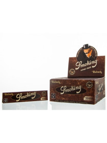 Бумага для самокруток Smoking Brown King Size 33