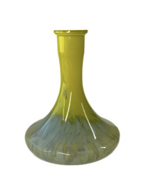 Колба для кальяну Craft Жовто - Біла