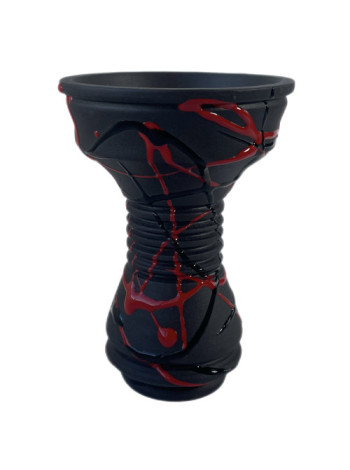 Чаша для Кальяна Gusto Bowls Killa bowl Glaze Red/Black