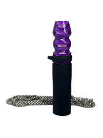 Персональный Мундштук для Кальяна Glow HoneyComb Purple