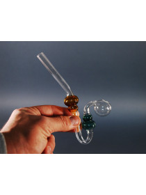 Стеклянная трубка для курения Oil Sherlock Bubble