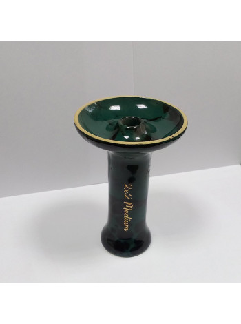 Чаша для кальяна 2x2Hookah Mosaic Medium Green