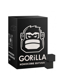 Уголь кокосовый для кальяна Gorilla 2.5х2.5, 1кг