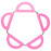 Коврик под колбу раскладной Pink