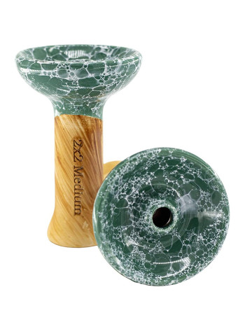 Чаша для кальяна 2x2Hookah Medium Dark Turquoise