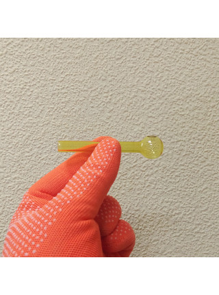 Стеклянная трубка для курения Dimini Oil Yellow Ø18 мм. - фото №18 / Rtabak