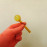 Стеклянная трубка для курения Nose Warmer Oil Orange Ø30 мм.