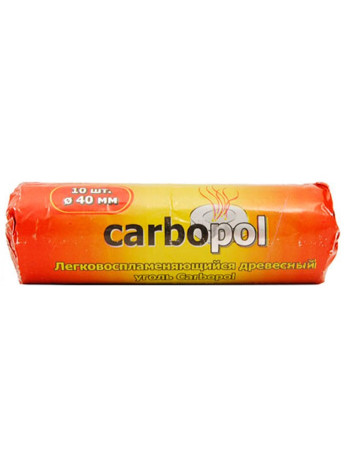 Уголь для кальяна быстроразжигается Carbopol