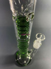 Стеклянный бонг Triple 2 Green фото №0 / www.rtabak.com.ua