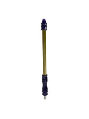 Мундштук для Кальяна Mistify Epoxy Gold Purple - фото №9 / Rtabak