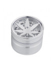 Гриндер алюминевый Champ CH HIGH ALU GRINDER LEAF DOLLAR 63MM фото №2 / www.rtabak.com.ua