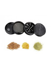 Гриндер алюминевый Champ CH HIGH ALU GRINDER LEAF DOLLAR 63MM фото №3 / www.rtabak.com.ua