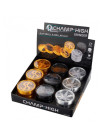 Гриндер алюминевый Champ CH HIGH ALU GRINDER LEAF DOLLAR 63MM фото №4 / www.rtabak.com.ua
