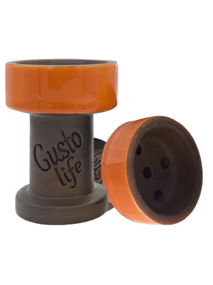 Чаша для кальяна Gusto Bowls Rook (Orange) - фото №1 / Rtabak