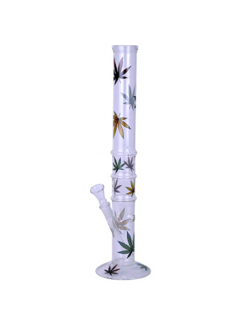 Бонг стеклянный Multi Leaf H:40 cm Ø:40 mm