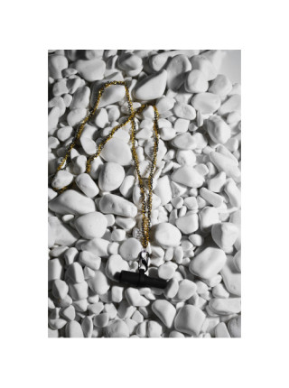 Персональный мундштук для Кальяна Personalka Pro Chain Black Gold - фото №0 / Rtabak